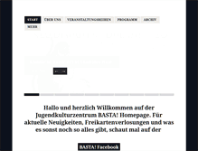 Tablet Screenshot of basta-club.net